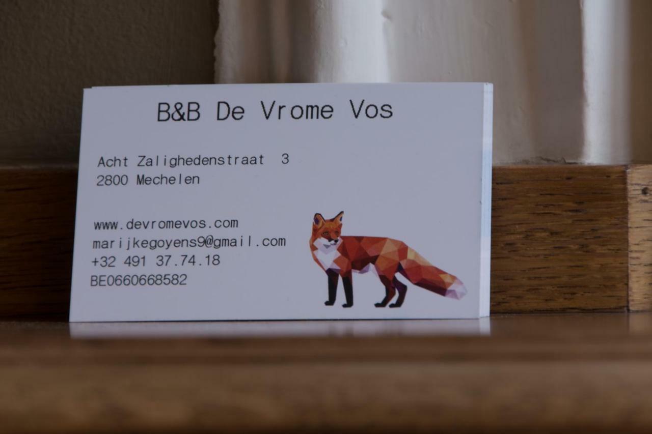 B&B De Vrome Vos Malinas Exterior foto